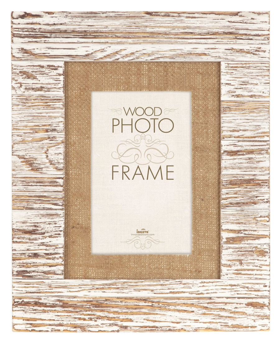 Driftwood Holz Bilderrahmen in Weiß 15x20 cm bis 20x28 cm Bilder Foto Rahmen 
